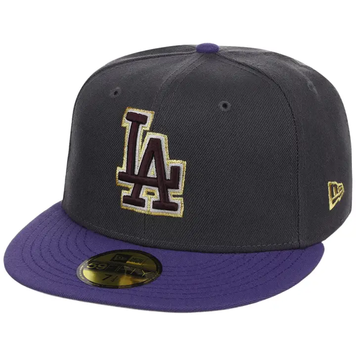 Los Angeles Dodgers MLB GAU LHD Midnight Orchid 59FIFTY GRAPH/PU