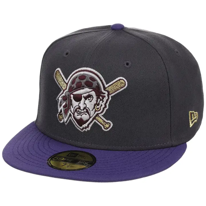 Pittsburgh Pirates MLB GAUCHE Midnight Orchid 59FIFTY GRAPH/VIO