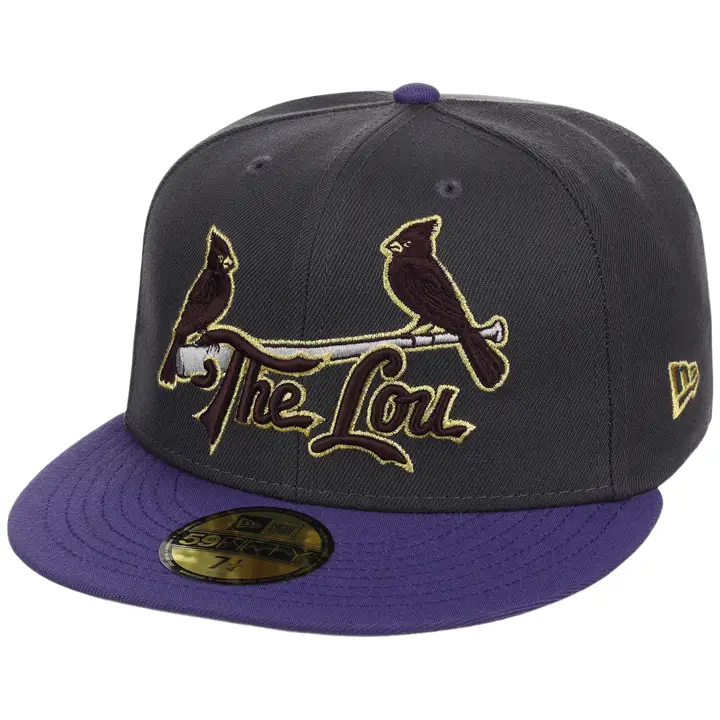 Casquette 59FIFTY MLB St. Louis Cardinals LHD Midnight Orchid GRAPH/PU