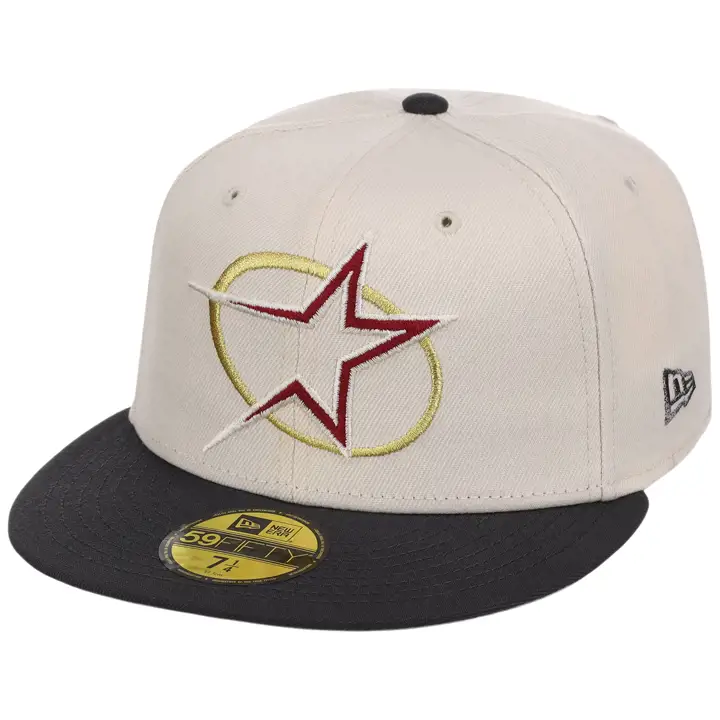 Houston Astros MLB GAUCHER Smoke & Merlot 59FIFTY CRÈME/GRAPHITE/ROUGE BORDEAUX