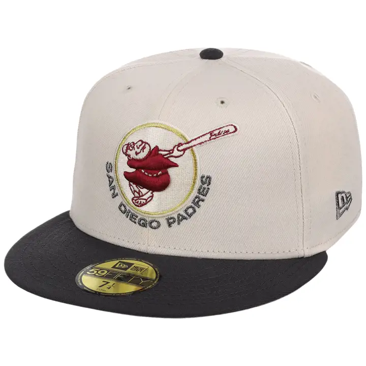 San Diego Padres MLB LHD Smoke & Merlot 59FIFTY CRÈME/GRAPH/