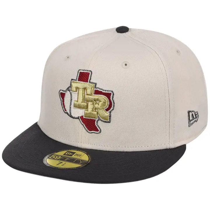 Texas Rangers MLB GAUCHER Fumée & Merlot 59FIFTY CRÈME/GRAPHITE/GRIS
