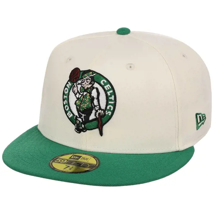 BOSTON CELTICS NBA LHD Core Chrome OTC 59FIFTY CHROME/GRN/KG