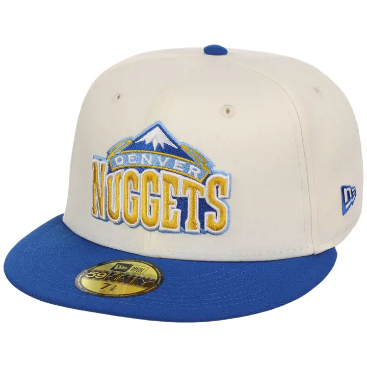 DENVER NUGGETS NBA LHD Core Chrome OTC 59FIFTY CHROME/Bleu/K