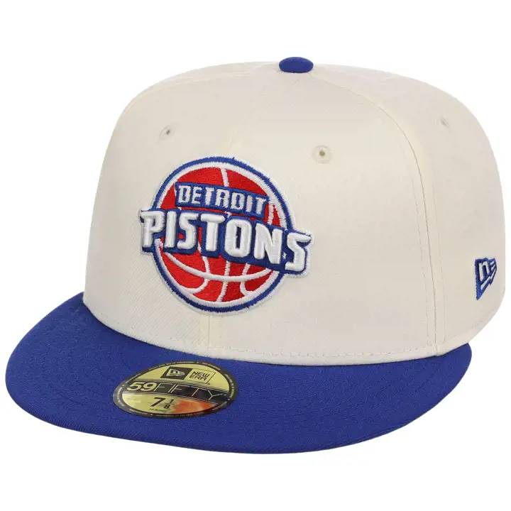 DETROIT PISTONS NBA LHD Core Chrome OTC 59FIFTY CHROME/RBL/K