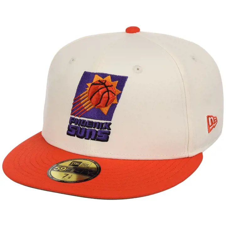PHOENIX SUNS NBA LHD Core Chrome OTC 59FIFTY CHROME/ORG/KGRN