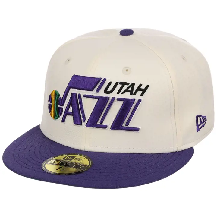 UTAH JAZZ NBA LHD Core Chrome OTC 59FIFTY CHROME/PUR/KGRN