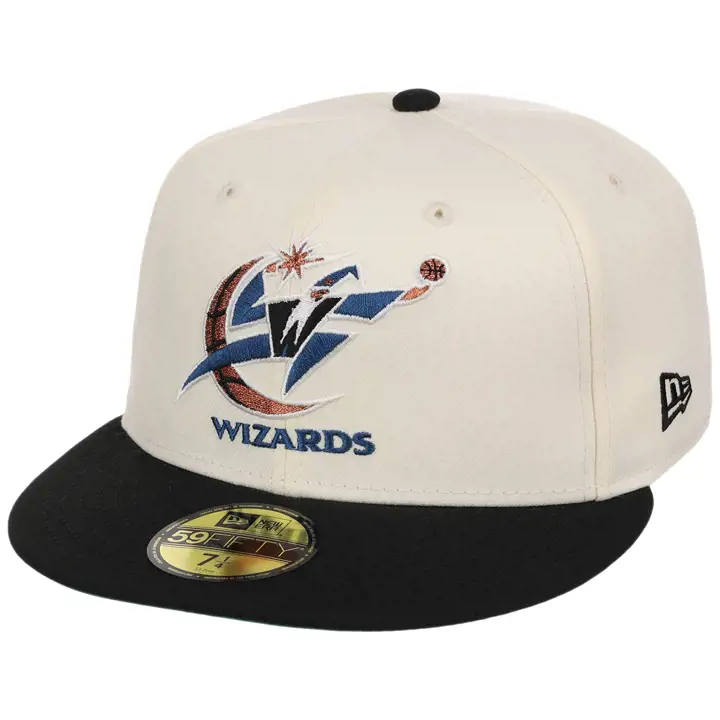 WASHINGTON WIZARDS NBA LHD Core Chrome OTC 59FIFTY CHROME/BL