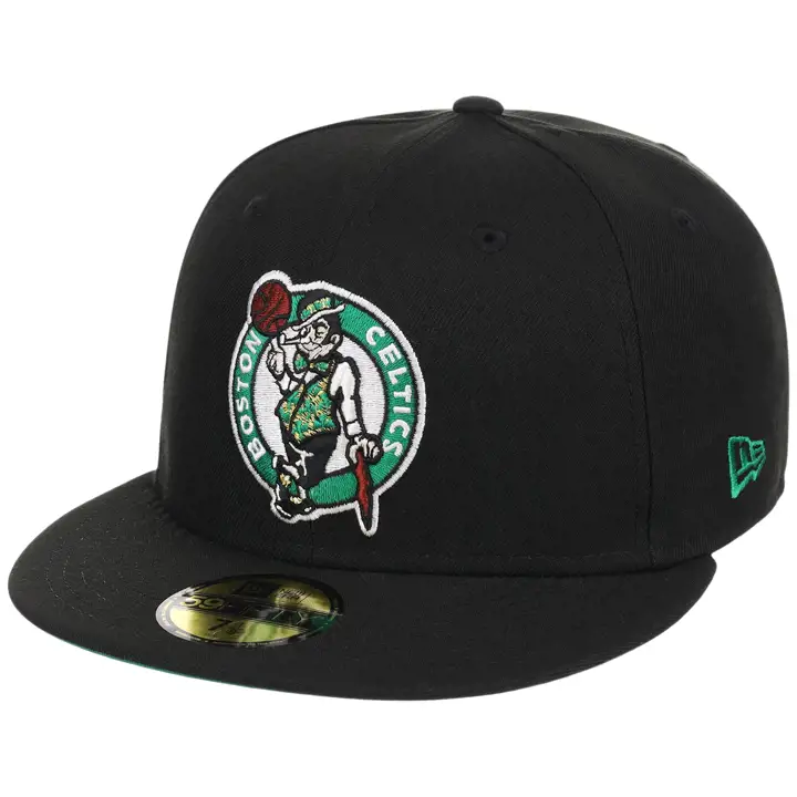 BOSTON CELTICS NBA LHD Core Black OTC 59FIFTY BLK/BLK/KGRN