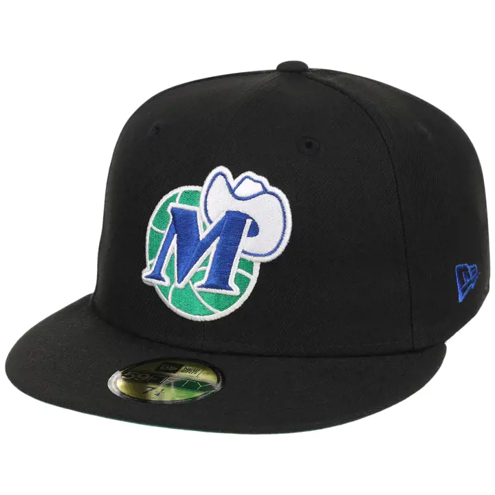 DALLAS MAVERICKS NBA LHD Core Black OTC 59FIFTY NOI/NOI/VER