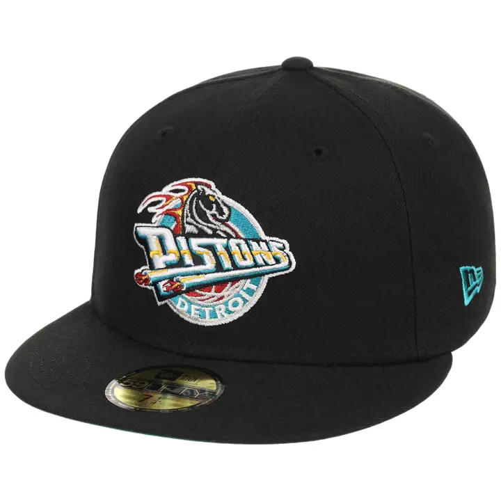 DETROIT PISTONS NBA LHD Core Black OTC 59FIFTY BLK/BLK/KGRN