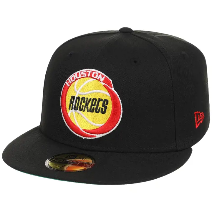 HOUSTON ROCKETS NBA LHD Core Black OTC 59FIFTY BLK/BLK/KGRN
