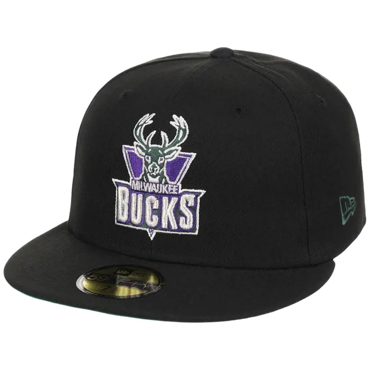 MILWAUKEE BUCKS NBA LHD Core Black OTC 59FIFTY NOI/NOI/VERG
