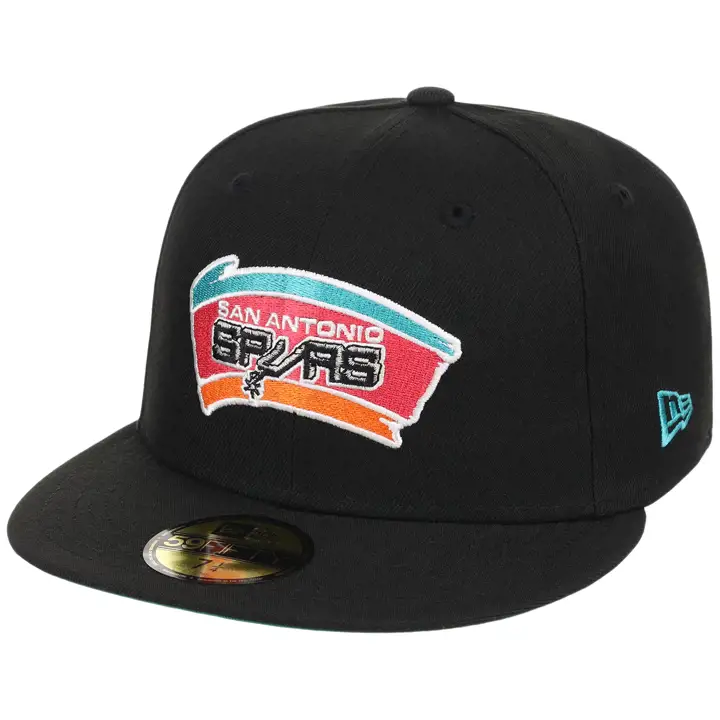 SAN ANTONIO SPURS NBA LHD Core Black OTC 59FIFTY BLK/BLK/KGR