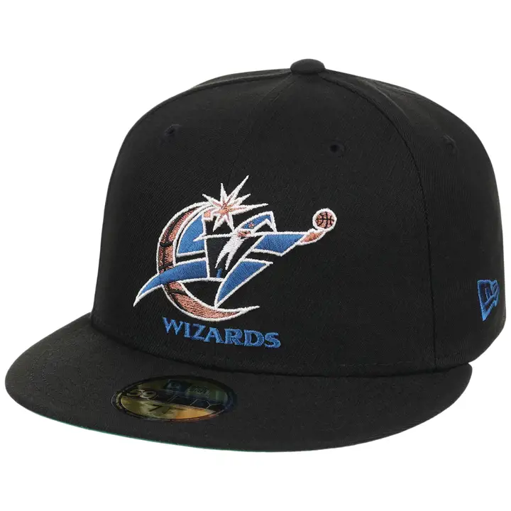 WASHINGTON WIZARDS NBA LHD Core Black OTC 59FIFTY NOI/NOI/KG