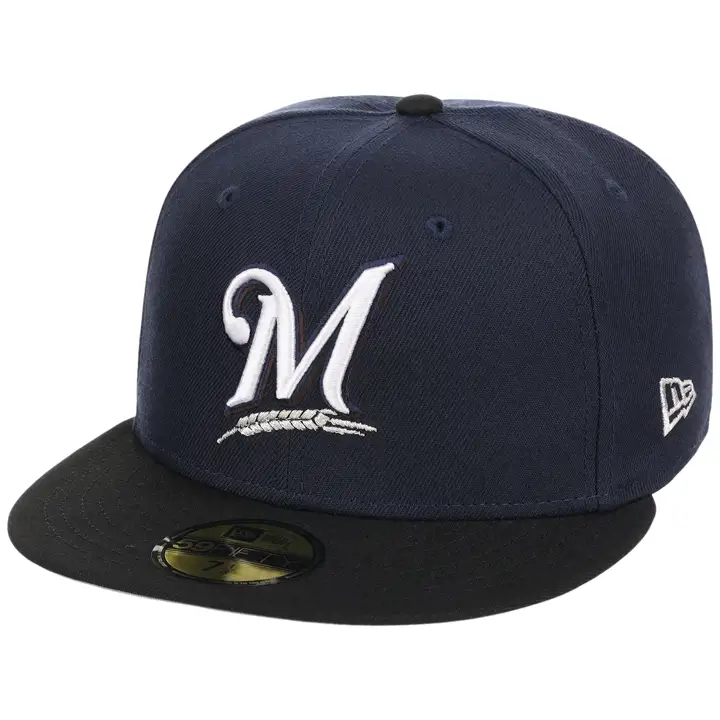 MILWAUKEE BREWERS LHD Doug Halloween 59FIFTY MARINE/NOIR/GRIS
