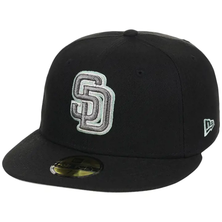 SAN DIEGO PADRES MLB LHD SD Infusion Alpine Snow 59FIFTY BLK