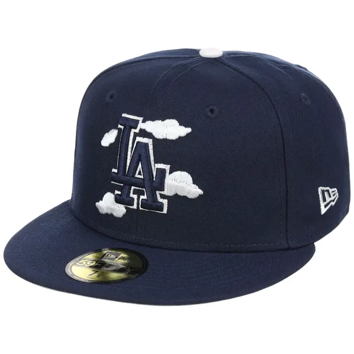 LOS ANGELES DODGERS MLB GAUCHER Blue Heaven Clouds 59FIFTY MARINE/