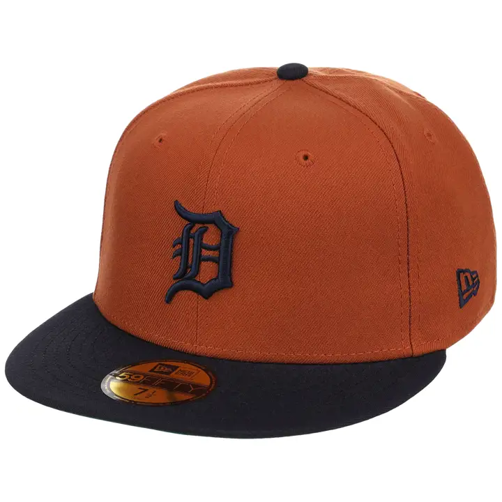 DETROIT TIGERS MLB GAUCHER PP AOÛT Rouille Marine 59FIFTY ORG/NAVY/KGR