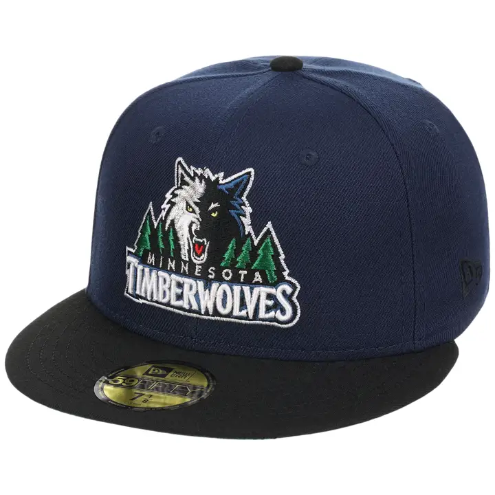 MINNESOTA TIMBERWOLVES NBA LHD HWC Variety 59FIFTY MARINE/NOIR/