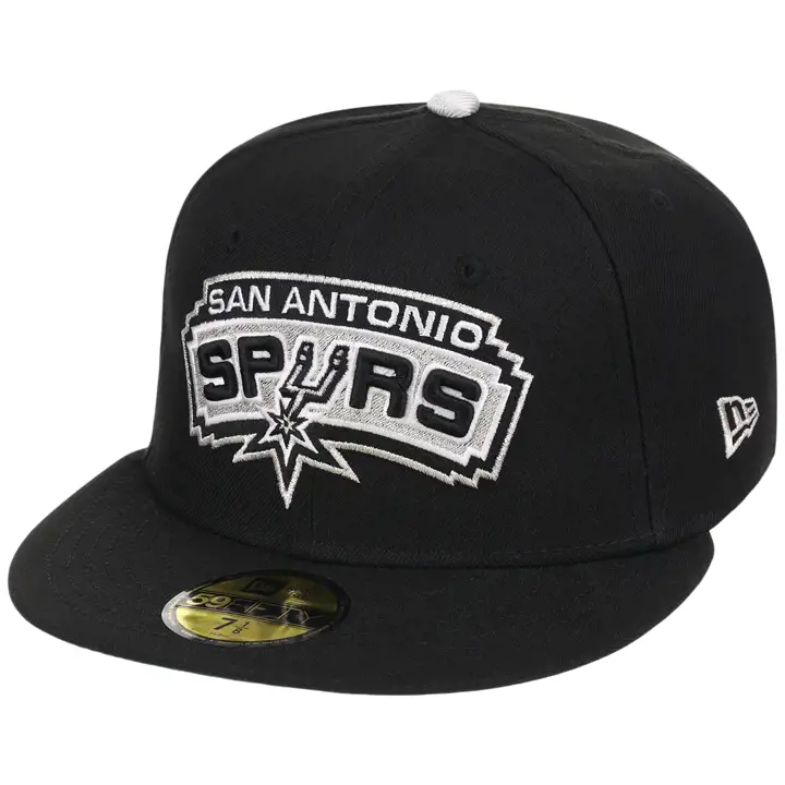 SAN ANTONIO SPURS NBA GAUCHER HWC Variété 59FIFTY NOI/NOI/VERGRI