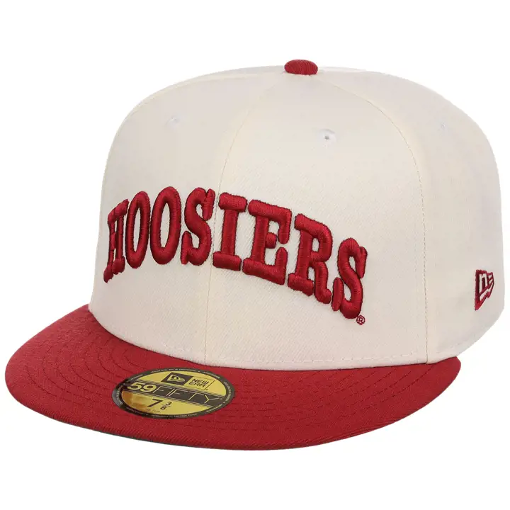 INDIANA HOOSIERS NCAA LHD CFB Kickoff 59FIFTY CHROME/ROUGE/KGR