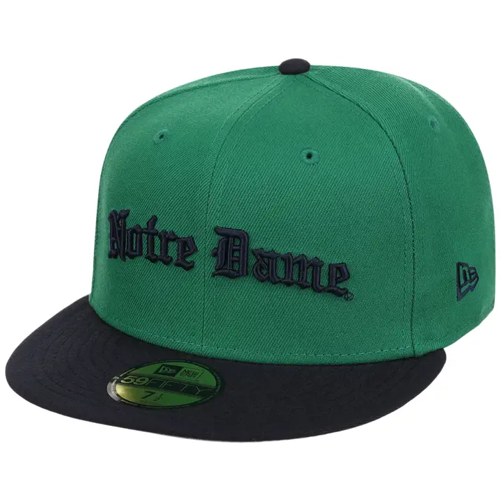 NOTRE DAME FIGHTING IRISH NCAA GAUCHE CFB Coup d'envoi 59FIFTY VET/N