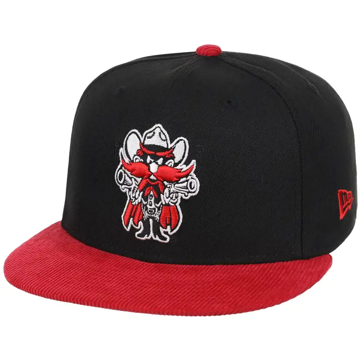 TEXAS TECH RED RAIDERS NCAA GAUCHE CFB Coup d'envoi 59FIFTY NOI/ROU/