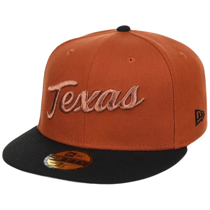 TEXAS LONGHORNS NCAA LHD CFB Kickoff 59FIFTY ORG/BLK/GRY
