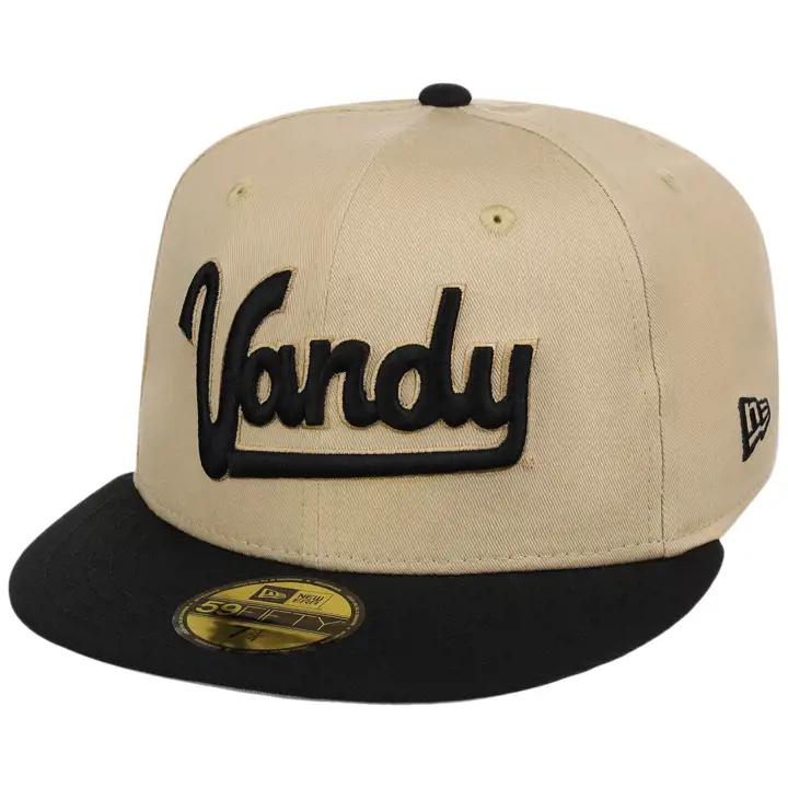 VANDERBILT COMMODORES NCAA LHD CFB Coup d'envoi 59FIFTY GL/BLK/GR