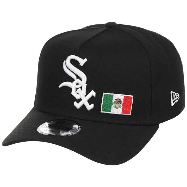 CHICAGO WHITE SOX MLB LHD CTC CHI MEX Drapeau 9FORTY AF NOIR/NOIR