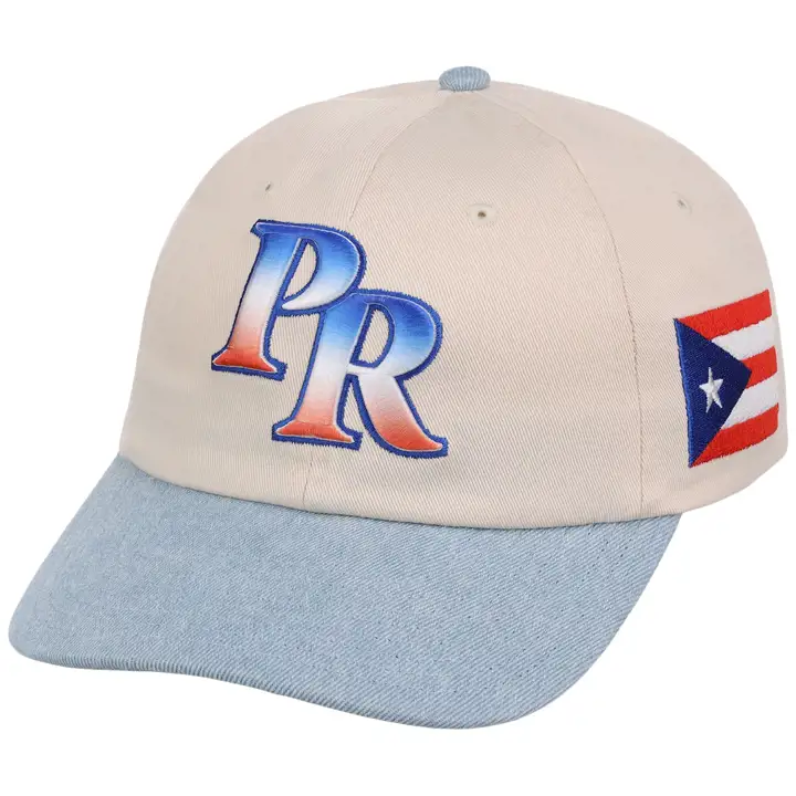 Casquette de papa bicolore Porto Rico IVOIRE/JEAN