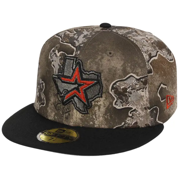 Casquette ajustée Houston Astros MLB Realtree Excape OTC Pop 59FIFTY REALTREE/