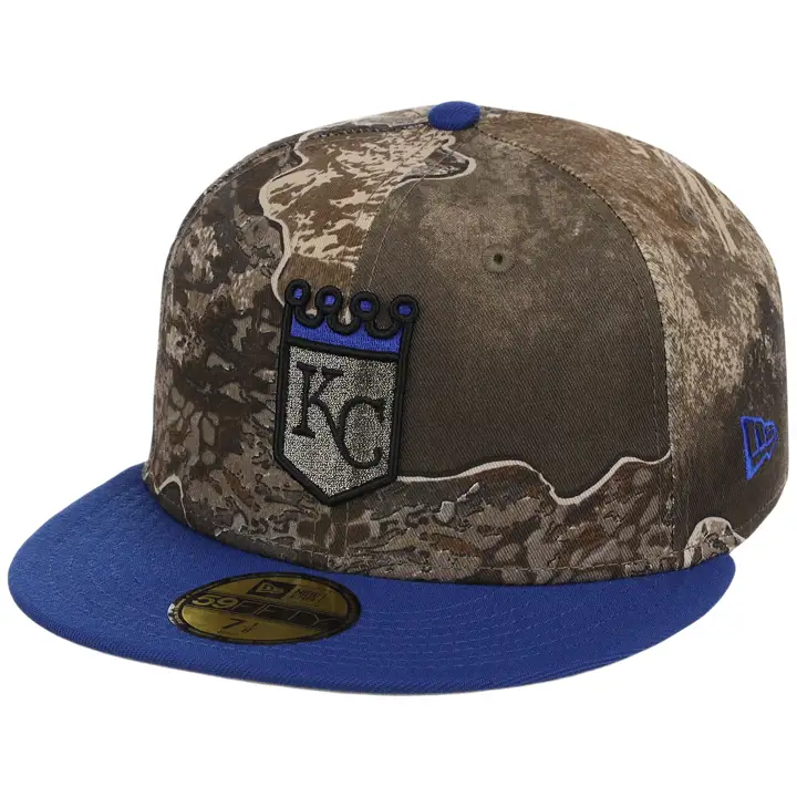 KANSAS CITY ROYALS MLB Realtree Excape OTC Pop 59FIFTY REALT