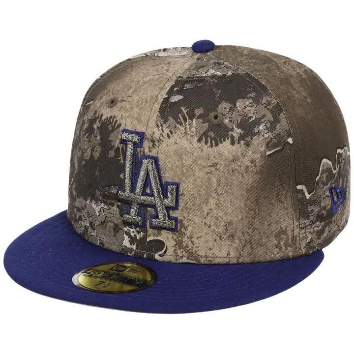 Casquette ajustée LOS ANGELES DODGERS MLB Realtree Excape OTC Pop 59FIFTY REAL