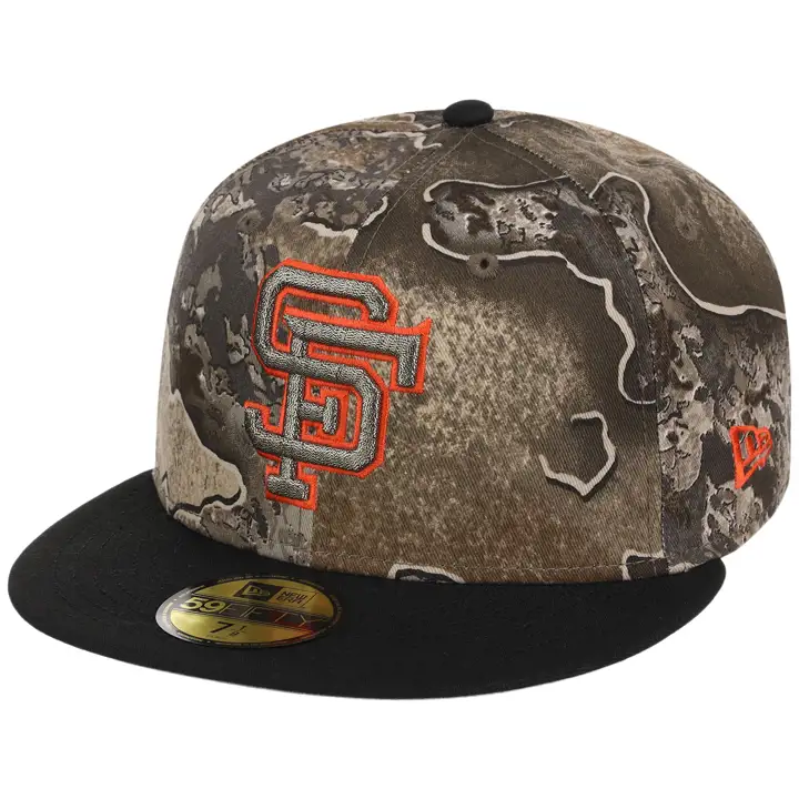 SAN FRANCISCO GIANTS MLB Realtree Excape OTC Pop 59FIFTY REA
