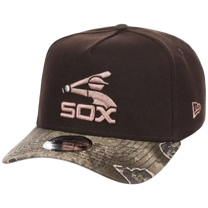CASQUETTE CHICAGO WHITE SOX MLB Burnt RT Excape OTC 9FORTY AF BRN/REAL