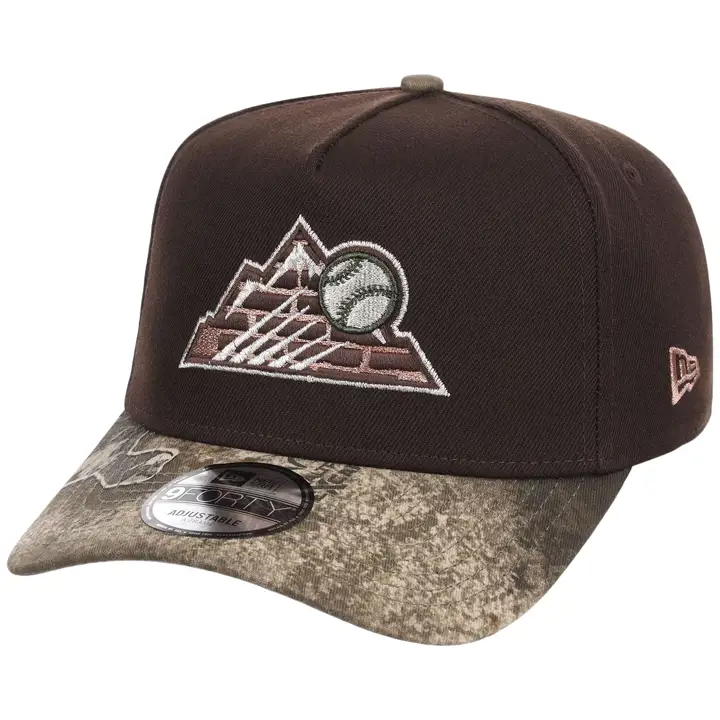 COLORADO ROCKIES MLB Burnt RT Excape OTC 9FORTY AF BRN/REALT