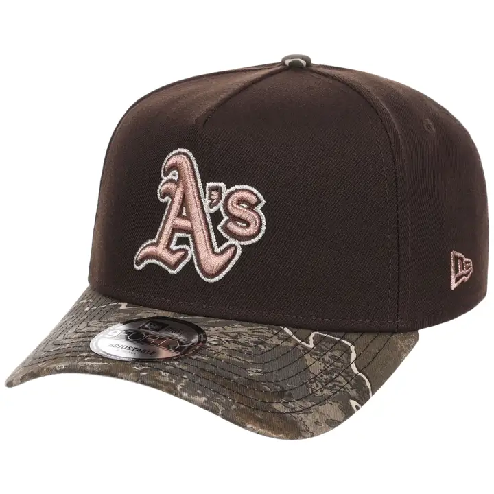 OAKLAND ATHLETICS MLB Burnt RT Excape OTC 9FORTY AF BRN/REAL