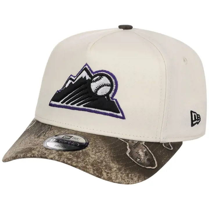 COLORADO ROCKIES MLB Chrome RT Excape OTC JUNIOR 9FORTY AF CHRO