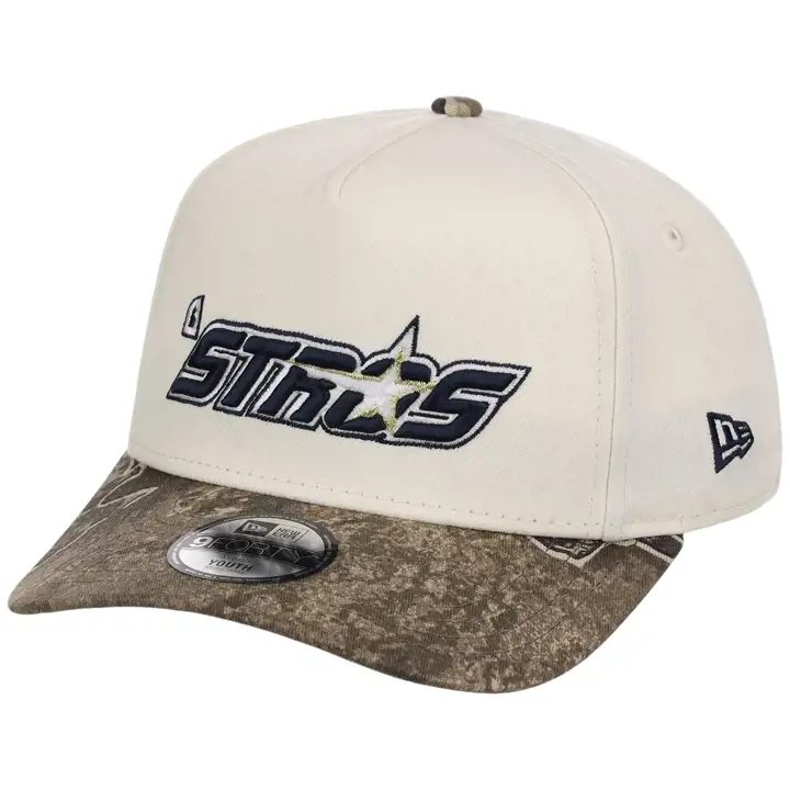 HOUSTON ASTROS MLB Chrome RT Excape OTC JUNIOR 9FORTY AF CHROME