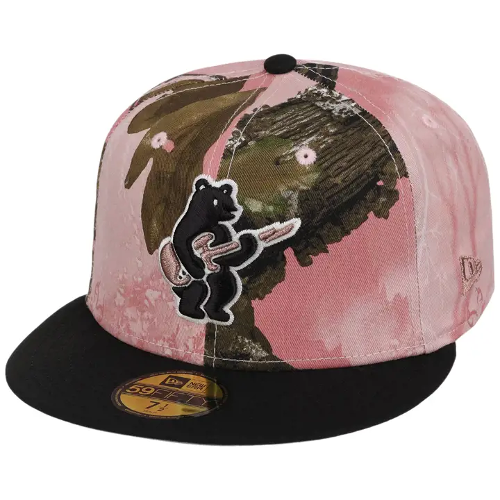CHICAGO CUBS MLB Rose Camouflage Realtree 59FIFTY REALTREE/BLK/GRY