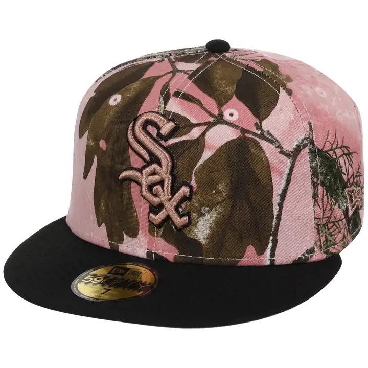 CHICAGO WHITE SOX MLB Rose Realtree 59FIFTY REALTREE/NOIR/GRIS