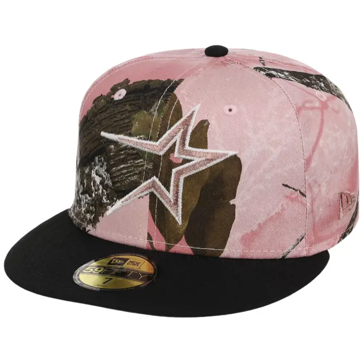 HOUSTON ASTROS MLB Rose Realtree 59FIFTY REALTREE/NOIR/GRIS