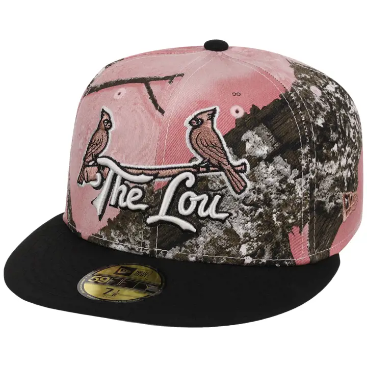 ST. LOUIS CARDINALS MLB Rose Realtree 59FIFTY REALTREE/NOIR/G