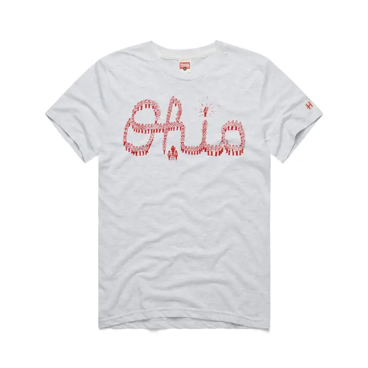 Ohio State Buckeyes Local OHIO Band SS Tee WHT