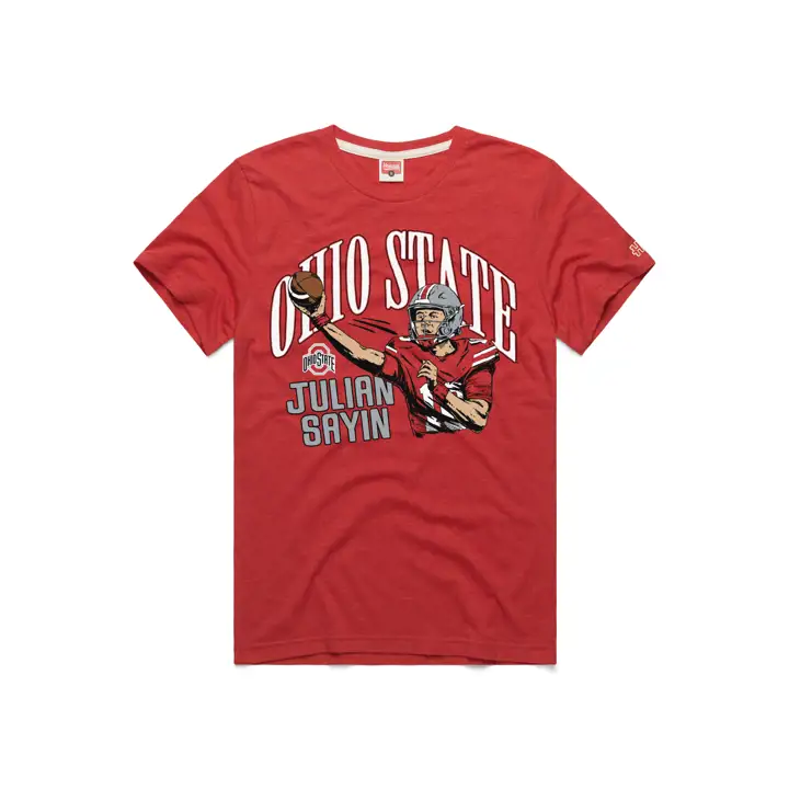 Ohio State Buckeyes Local Julian Sayin SS Tee RED