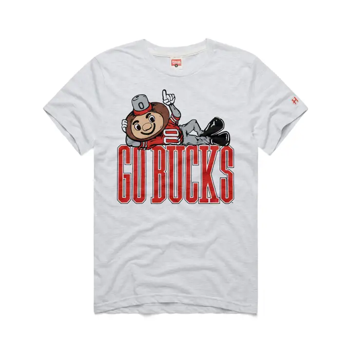 Ohio State Buckeyes Local Go Bucks SS Tee ASH