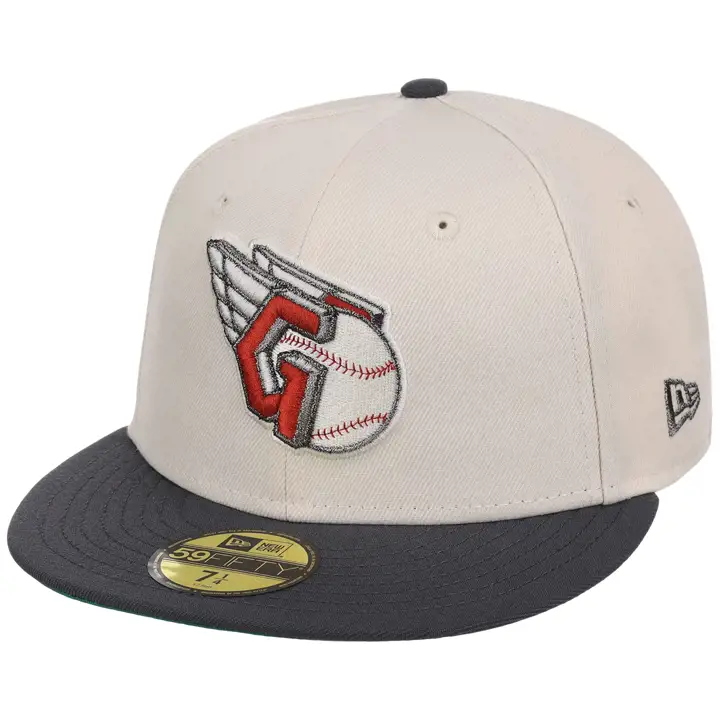 CLEVELAND GUARDIANS MLB Allié Crème 59FIFTY CRÈME/GRAPHIQUE/KGRN