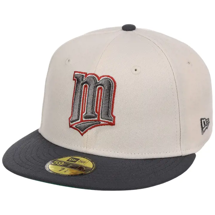 MINNESOTA TWINS MLB Cream Alloy 59FIFTY CRÈME/GRAPHIQUE/VERT FONCÉ